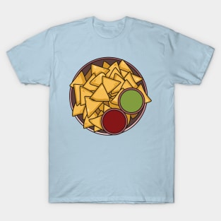 Nachos cartoon illustration T-Shirt